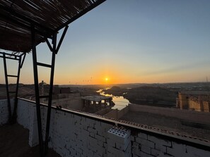 Rooftop terrace - KING KASSEM nubian guest house (Aswan)