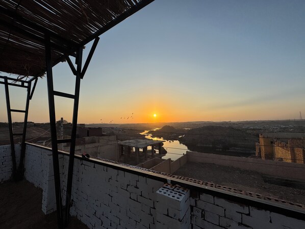 Rooftop terrace - KING KASSEM nubian guest house (Aswan)