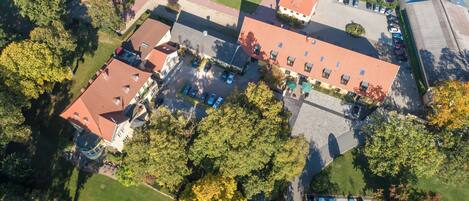 Voorkant van accommodatie