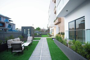 Façade de l’hébergement 