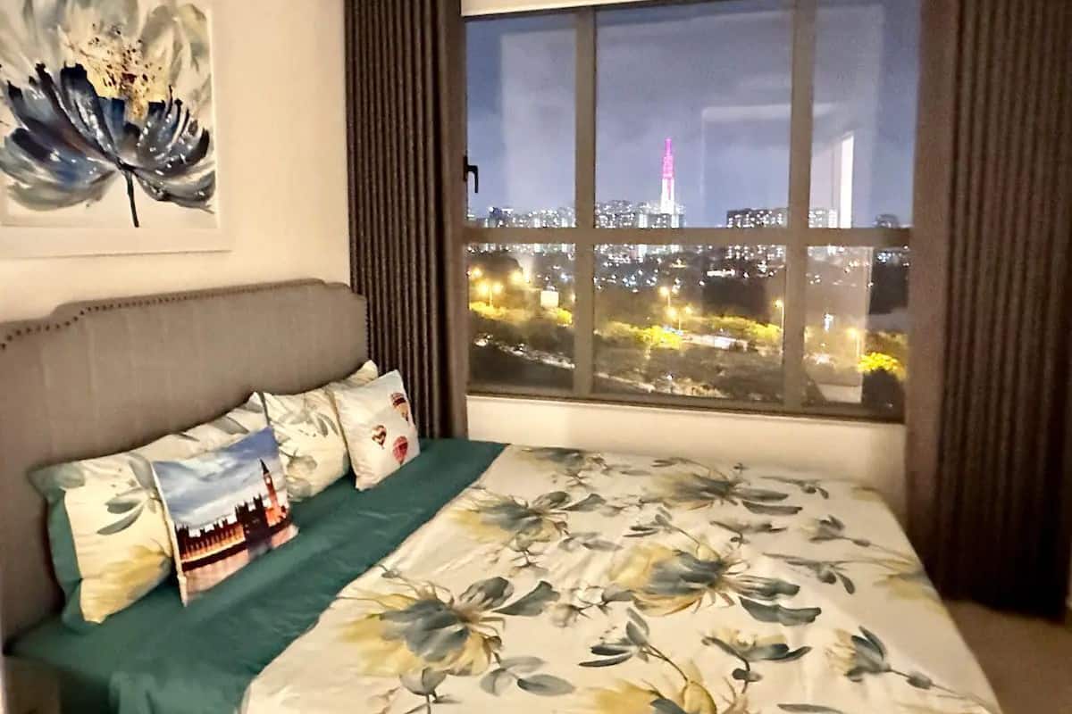 Basic Apartment, Balcony, City View | 2 bedrooms, in-room safe, blackout curtains, soundproofing