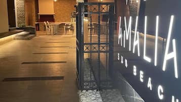 Entrada de la propiedad