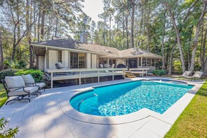 A heated pool - 3 BR Home with private pool in Palmetto Dunes, close to beach (Hilton Head)