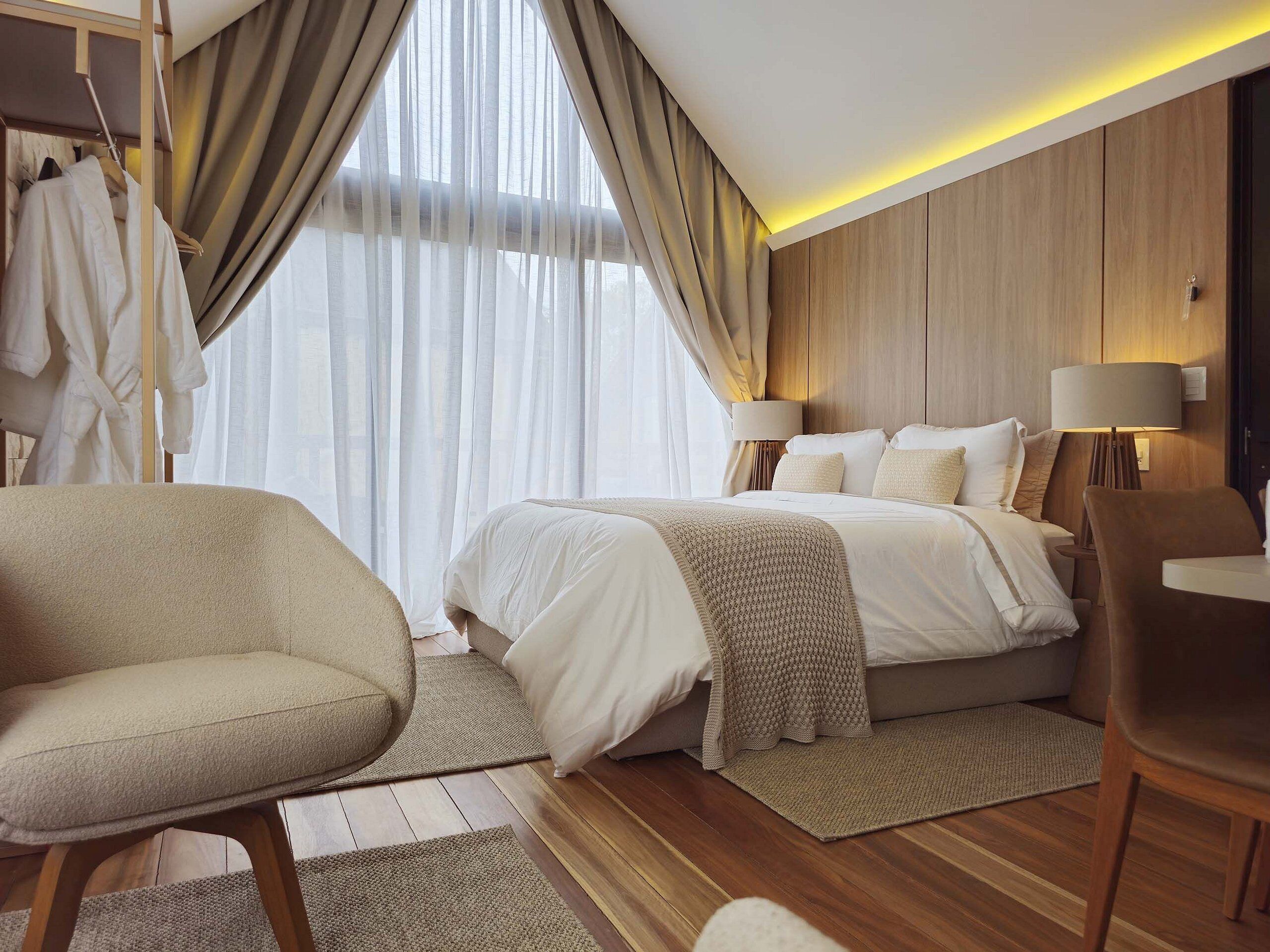 1 quarto, acesso à internet, roupa de cama