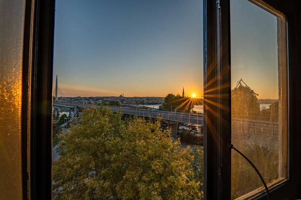 Utsikt från boendet