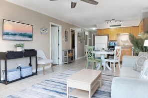 Condo, Multiple Beds (Moonlit Tides at Gentle Winds A4) | Living area - Gentle Winds East A4 (Gulf Shores)
