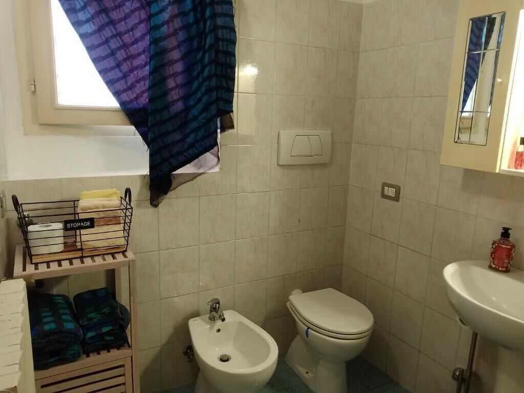 Dusche, Haartrockner, Bidet, Handtücher