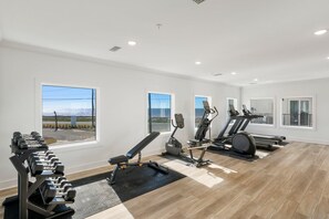 Casa adosada, varias camas (Blue Bay Getaway) | Sala de fitness