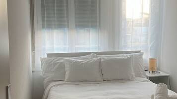 2 bedrooms, iron/ironing board, travel crib, WiFi