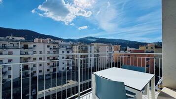 Deluxe Double Room, Balcony, City View | Balcony view