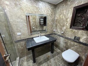 Towels, toilet paper