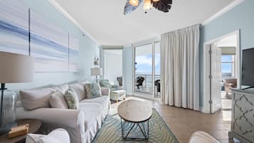 Leilighet, 1 kingsize-seng med sovesofa (Palacio 303) | Oppholdsområde