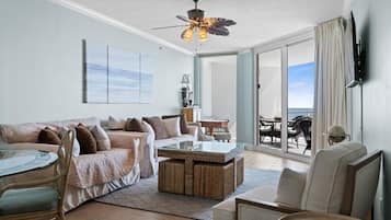 Leilighet, 1 kingsize-seng med sovesofa (Palacio 303) | Oppholdsområde