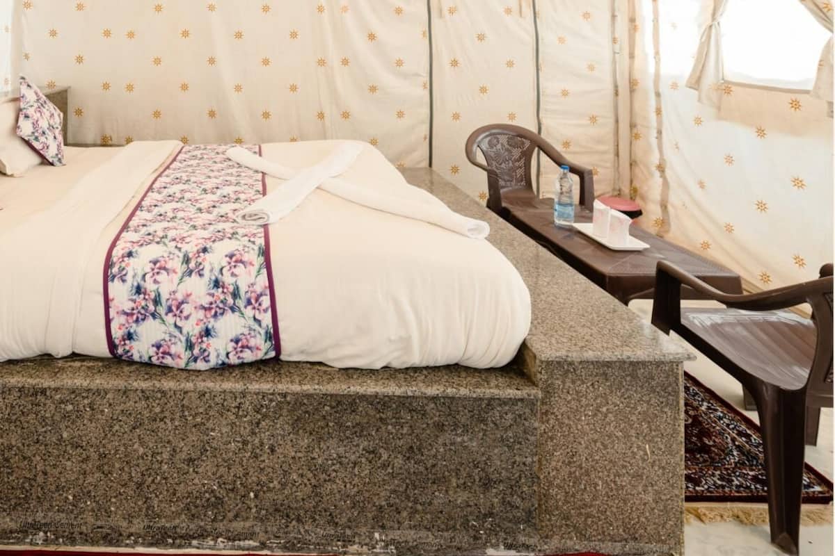 Tenda Deluxe | Copriletto in piuma, materassi in memory foam