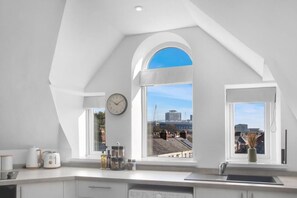 Comfort Apartment, Kitchen, City View | Private kitchen