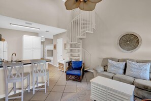 Condo, Multiple Beds (Grand Caribbean 422) | Living area - Grand Caribbean 422 (Orange Beach)