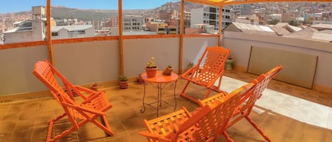 Terrasse sur le toit