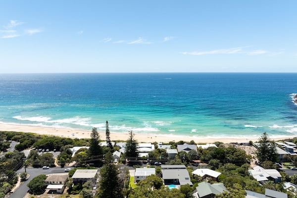 Nära stranden och strandhanddukar