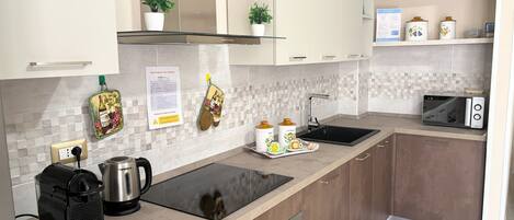 Microwave, oven, stovetop