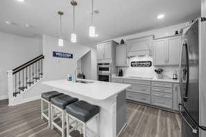 Fridge, microwave, oven, stovetop - Rest & Relax at Barefoot Resort & Golf (North Myrtle Beach)
