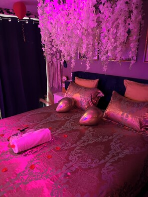 1 間睡房、熨斗/熨衫板、免費 Wi-Fi、床單