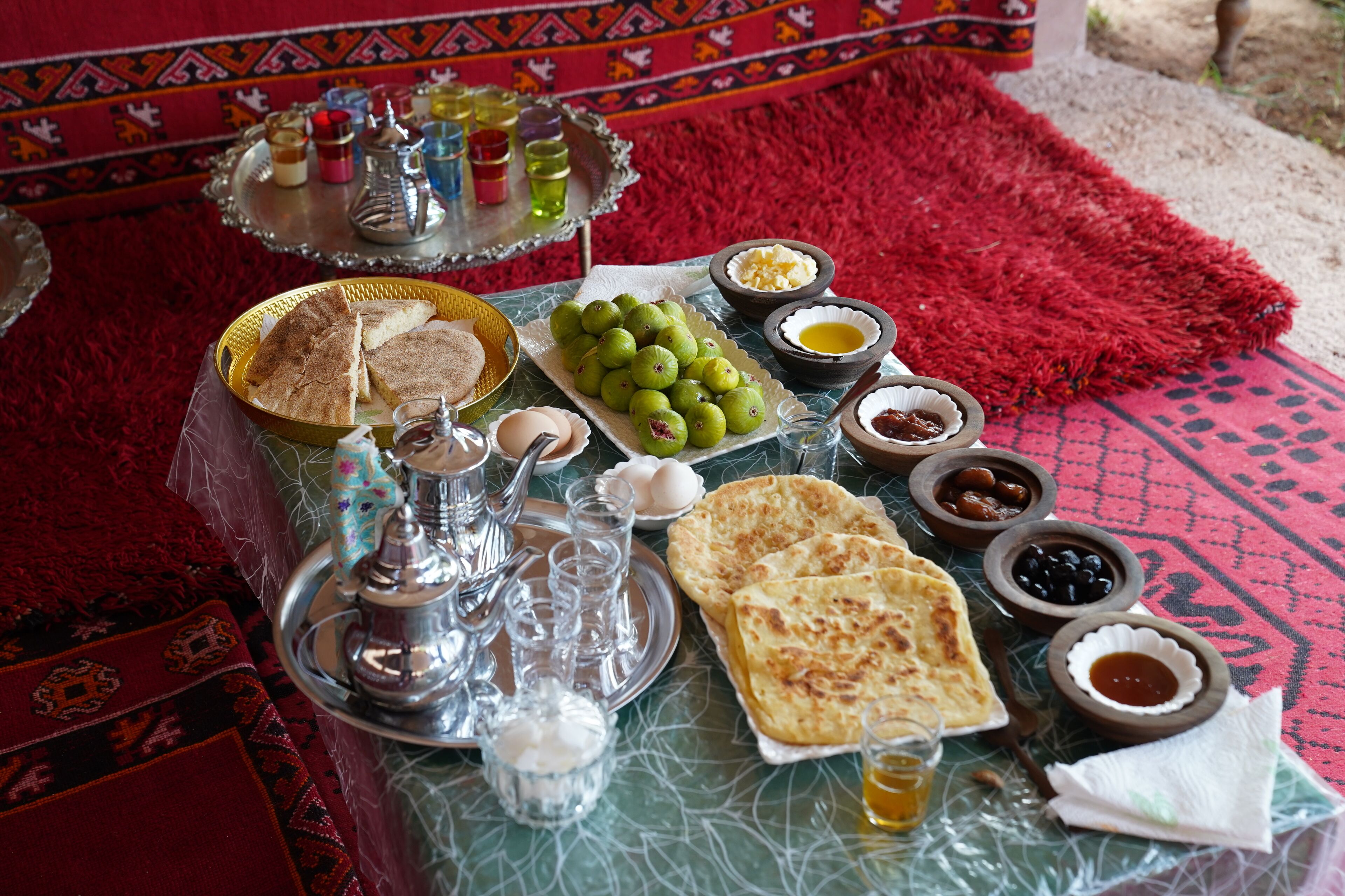 Petit déjeuner composé de spécialités régionales compris tous les jours