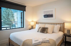 Leilighet – comfort, balkong, fjellutsikt | 3 soverom og wi-fi (inkludert)