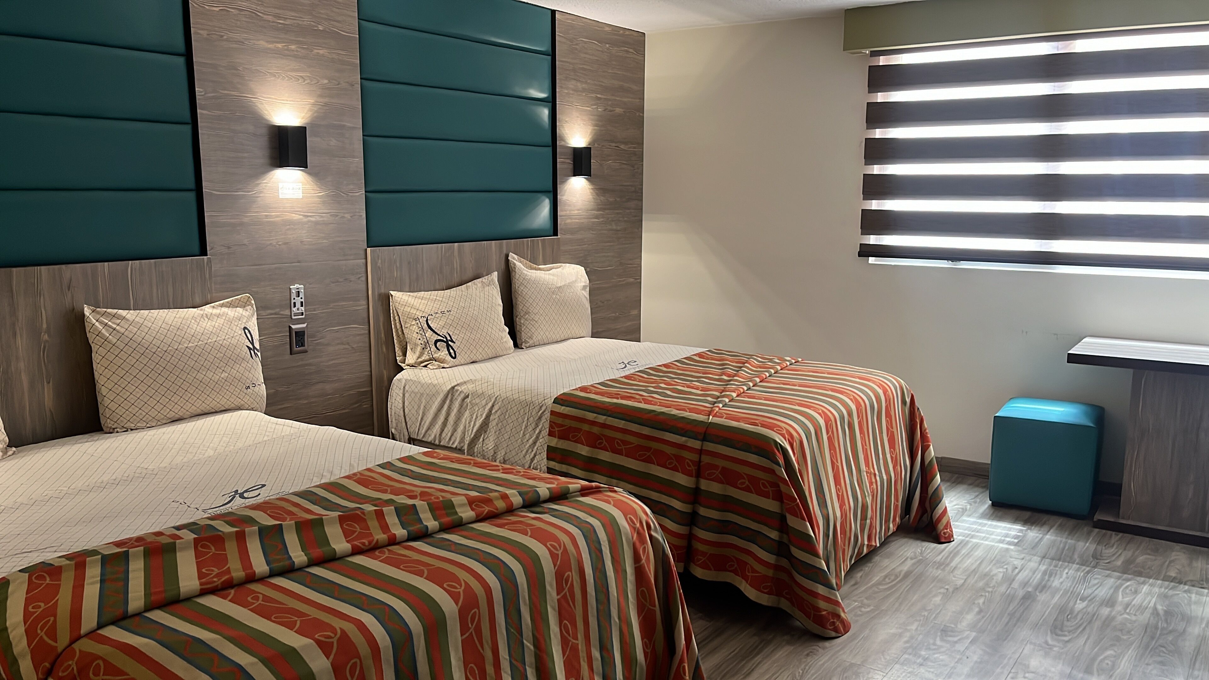 Desk, WiFi (free), bed sheets