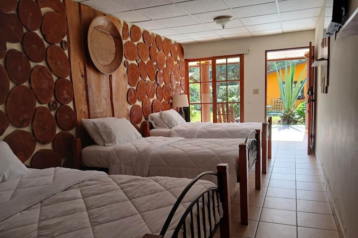 Triple Room | Bathroom | Shower, free toiletries, towels, soap
