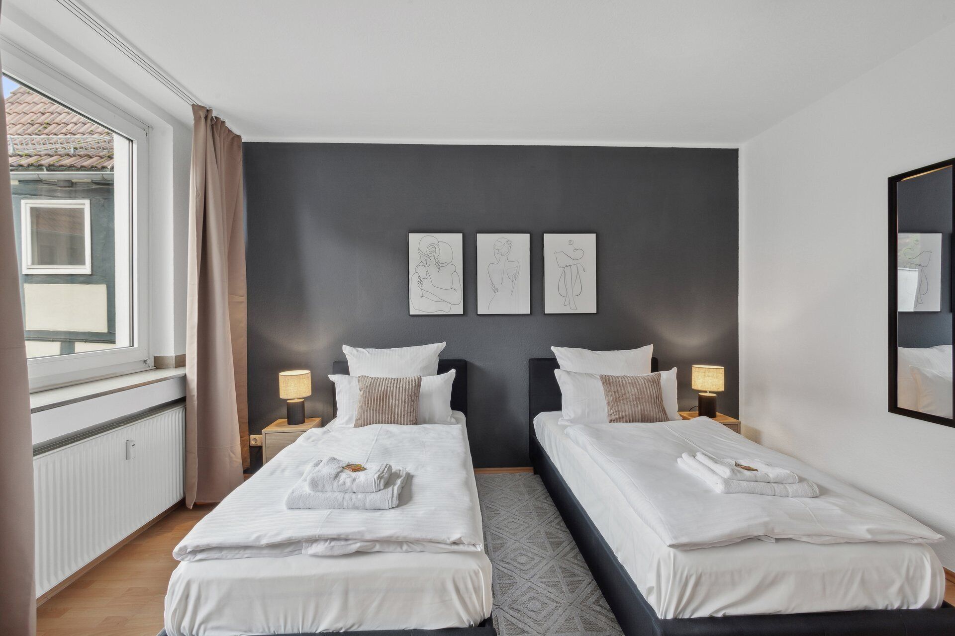 2 soverom, reiseseng for barn, wi-fi og sengetøy