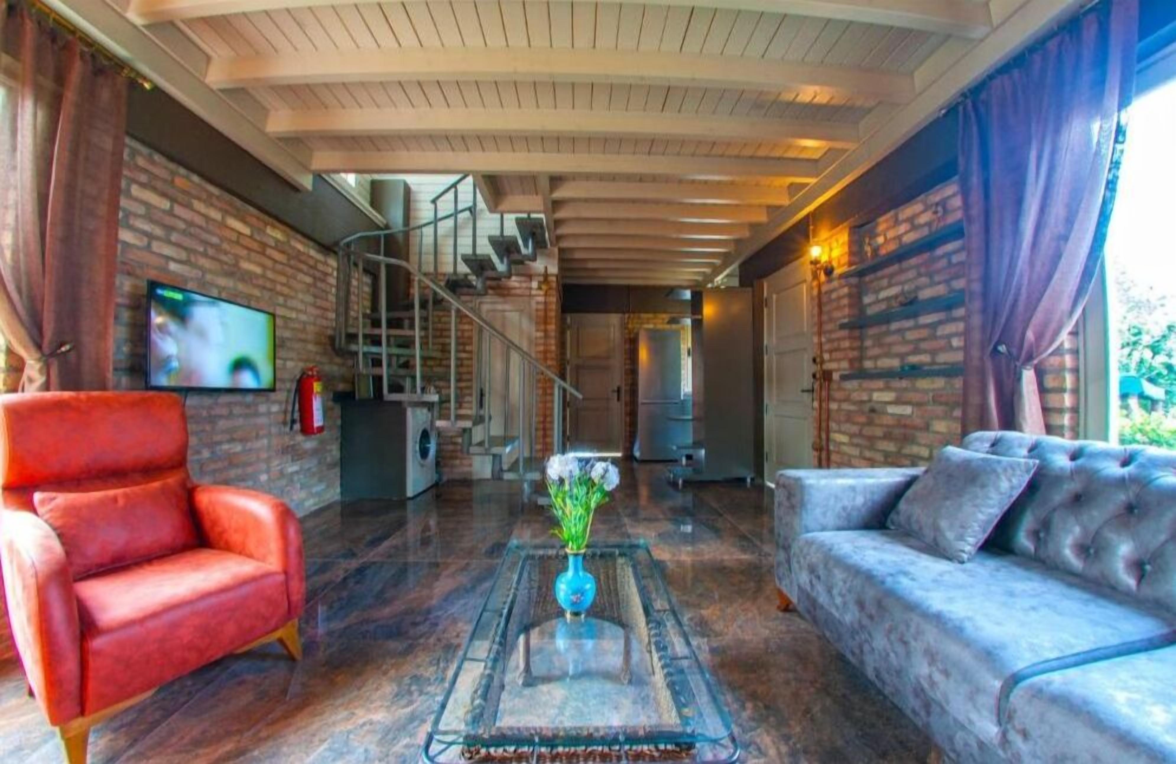 Smart TV, fireplace, printers