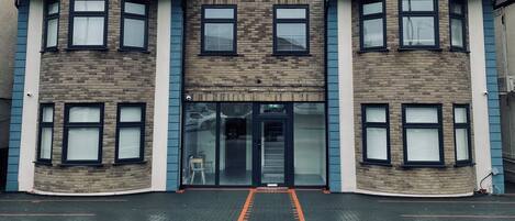 Facciata della struttura