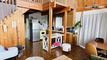 Cheminée, chaîne hi-fi