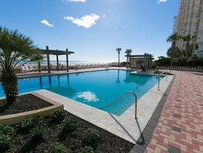 Condo, Multiple Beds (White Caps 302) | Pool