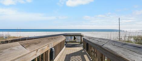 Condo, Multiple Beds (Tradewinds 106) | Beach | On the beach