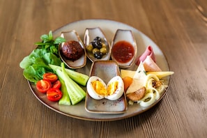 Colazione da portare via inclusa, servita tutte le mattine