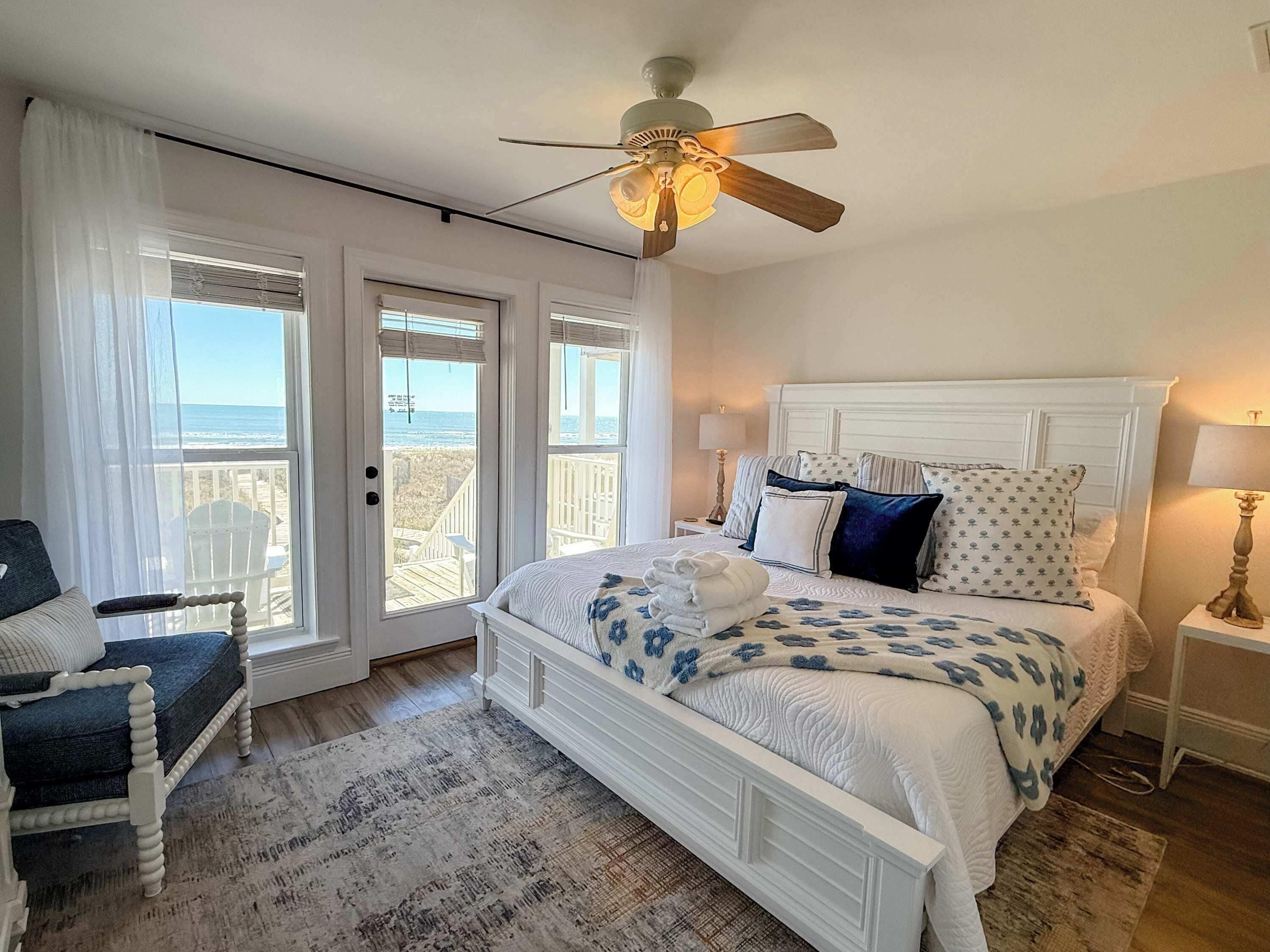 3 slaapkamers, een strijkplank/strijkijzer, wifi, beddengoed