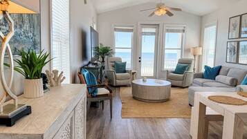 Televisie en een kantoor