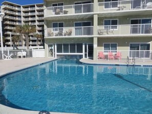 Condo, 1 King Bed with Sofa bed (Tradewinds 903) | Pool | A heated pool