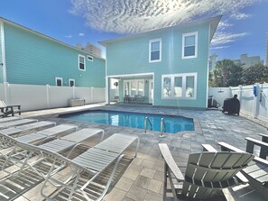 Piscine chauffée
