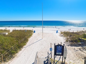 Beach nearby