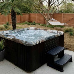 Bañera de hidromasaje exterior