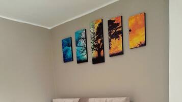 2 dormitorios, tabla de planchar con plancha, wifi y ropa de cama