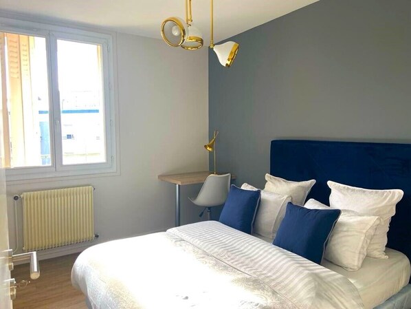 4 chambres, fer et planche Ă repasser, Wi-Fi gratuit, draps fournis