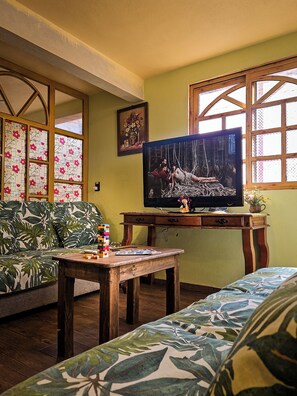 Living area - SiempreViva Hospedaje By GEstores (Chignahuapan)