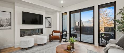 Älytelevisio, takka