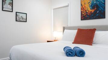 4 bedrooms, iron/ironing board, travel crib, free WiFi