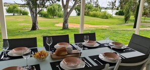 Outdoor dining