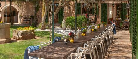 Restaurante al aire libre