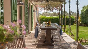 Opções para refeição ao ar livre